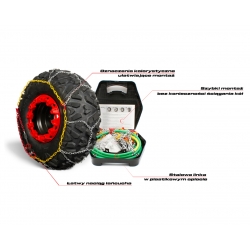 Łańcuchy śnieżne na koła do Quada ATV - 1